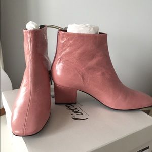 Pink boots, still with it box